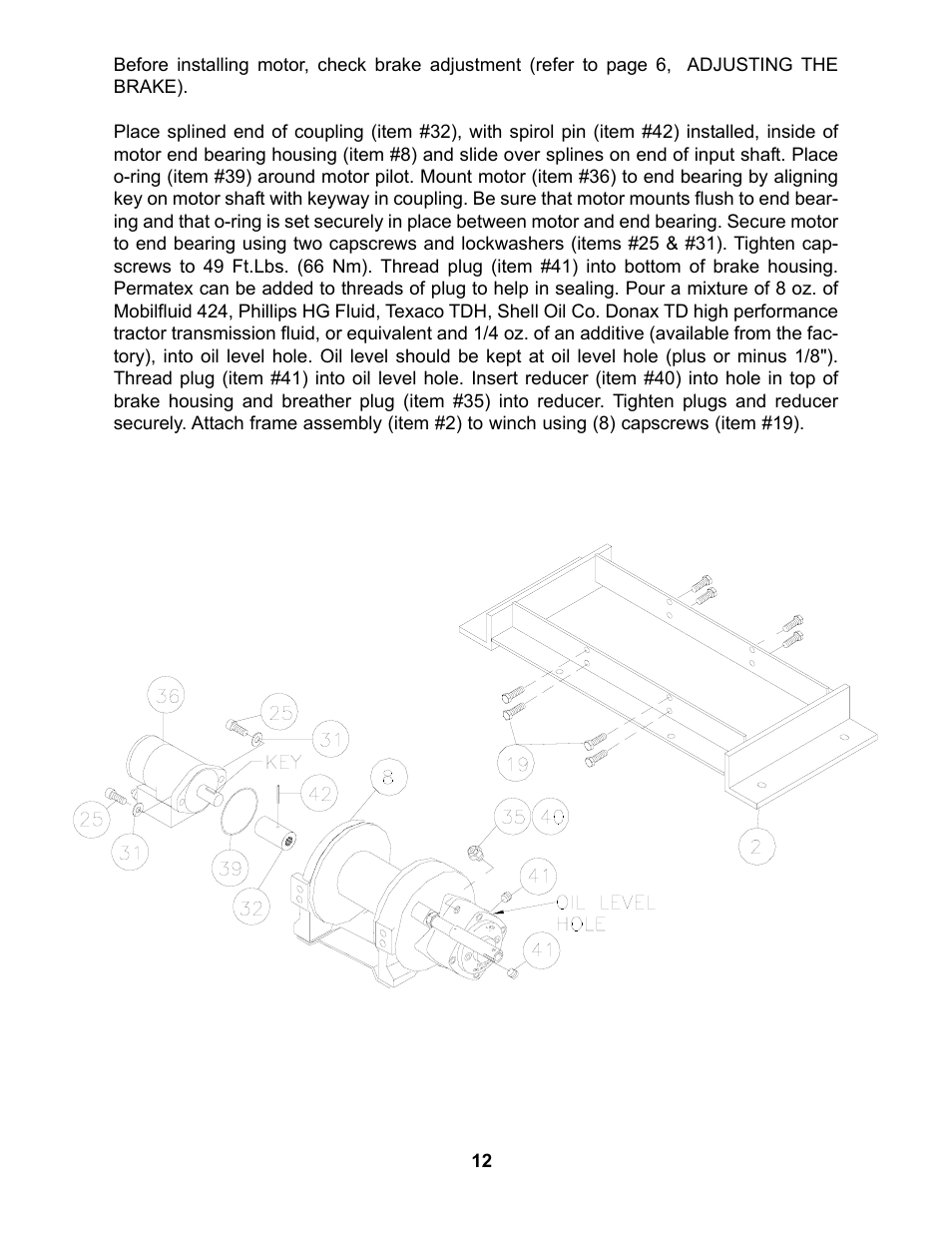 Ramsey Winch RPH-8000Y (JERR-DAN) User Manual | Page 14 / 20