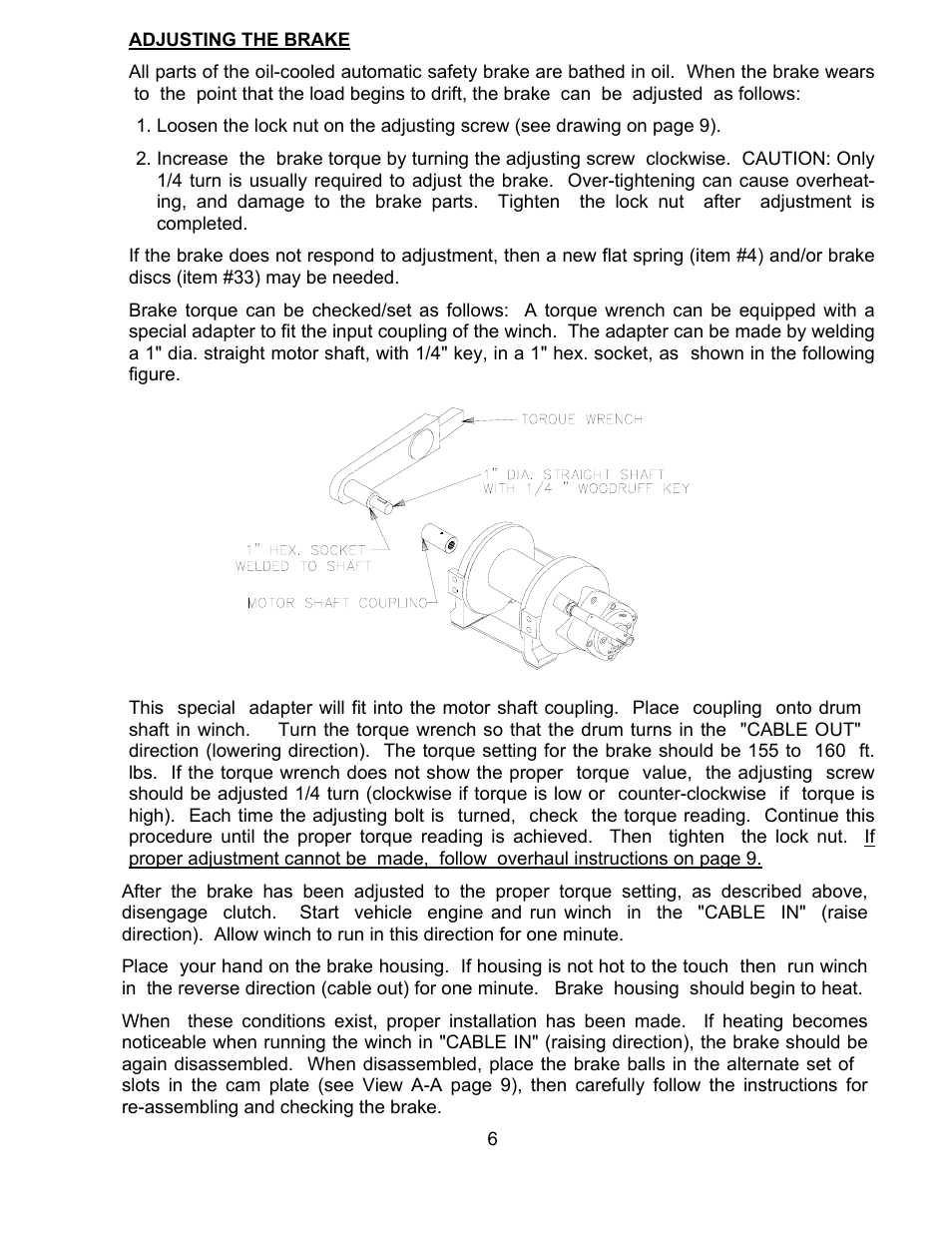 Ramsey Winch RPH-8000Y (JERR-DAN) User Manual | Page 8 / 20