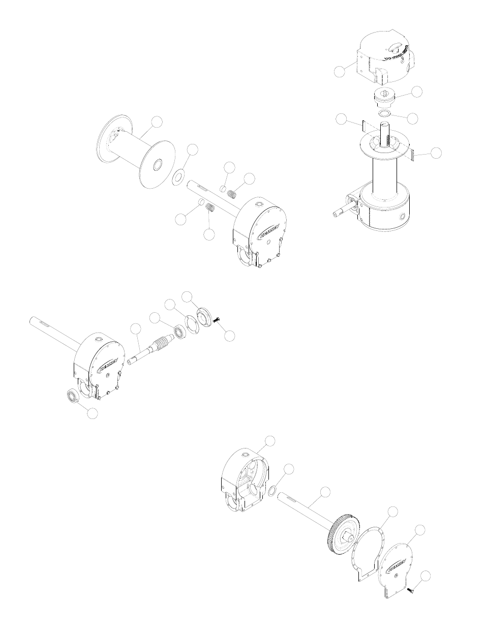 Ramsey Winch RE 12000 OVERHAUL INSTRUCTIONS User Manual | Page 2 / 6