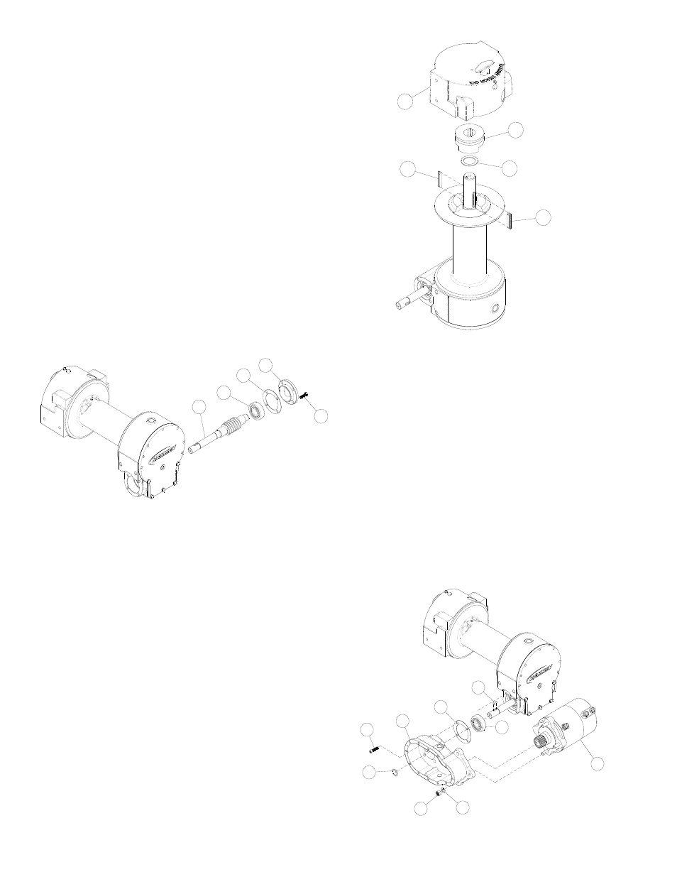 Ramsey Winch RE 12000 OVERHAUL INSTRUCTIONS User Manual | Page 5 / 6