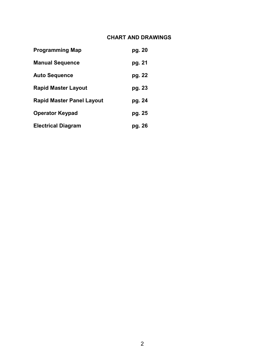 Rapid-Air AIR FEED / CUT-TO-LENGTH WITH KEYPAD User Manual | Page 3 / 21