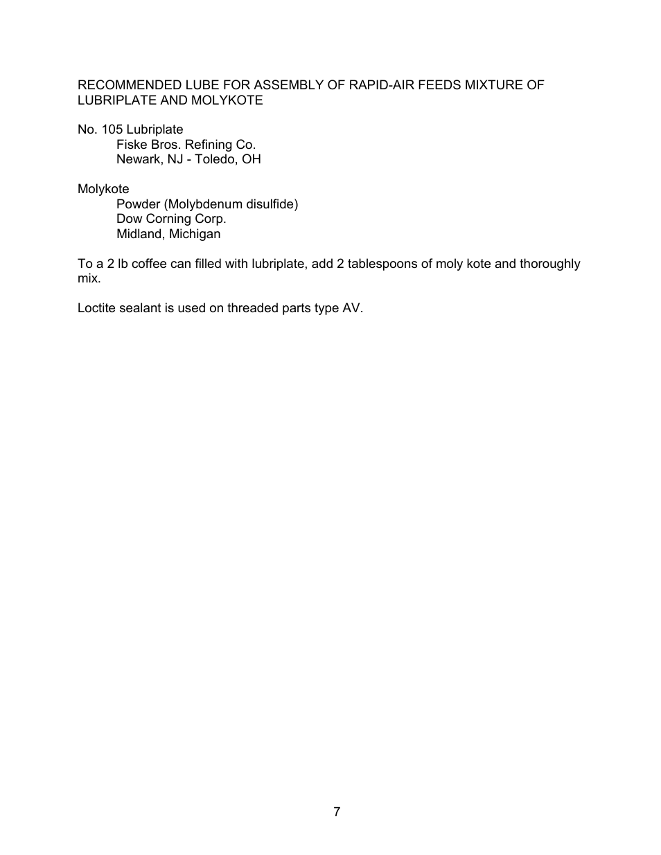 Rapid-Air AIR FEED / CUT-TO-LENGTH WITH KEYPAD User Manual | Page 8 / 21