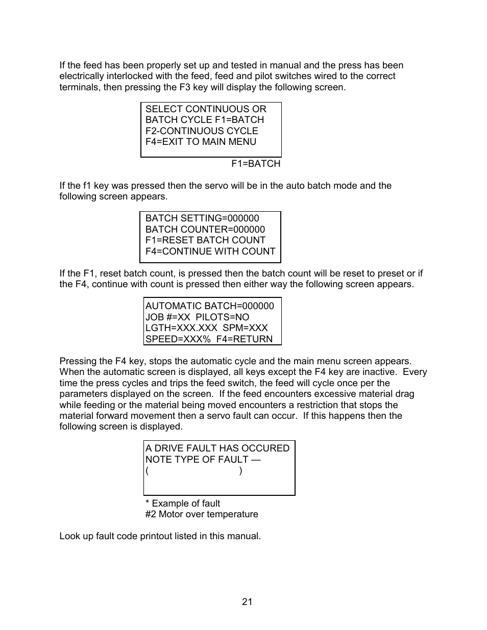 Rapid-Air SERVO FEED: 200T & TX User Manual | Page 22 / 44