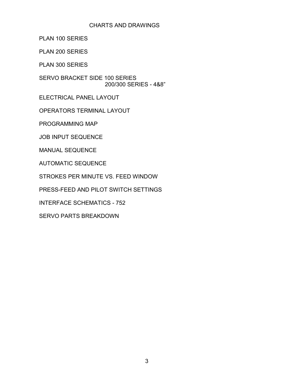 Rapid-Air SERVO FEED: 200T & TX User Manual | Page 4 / 44