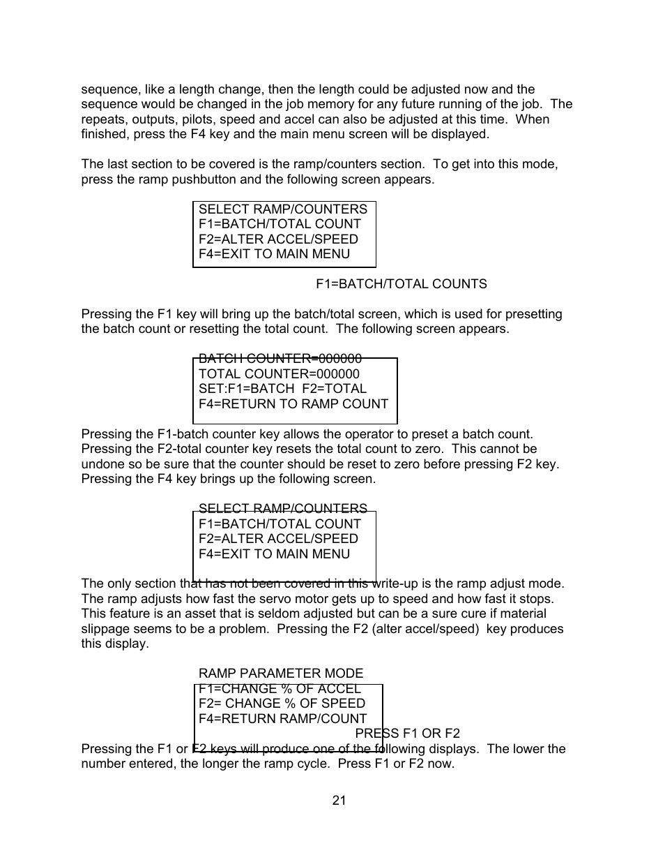 Rapid-Air SERVO FEED GAG FEED: 300 SERIES User Manual | Page 22 / 32