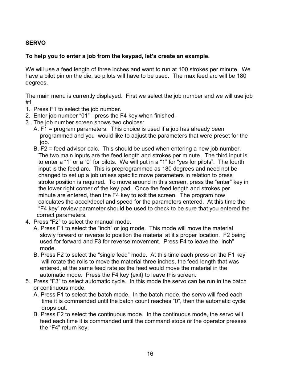 Rapid-Air SERVO FEED GAG FEED: 950 SERIES User Manual | Page 17 / 34