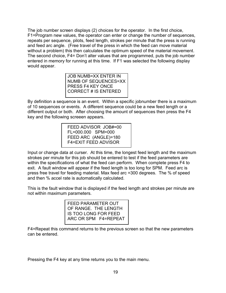 Rapid-Air SERVO FEED GAG FEED: 950 SERIES User Manual | Page 20 / 34