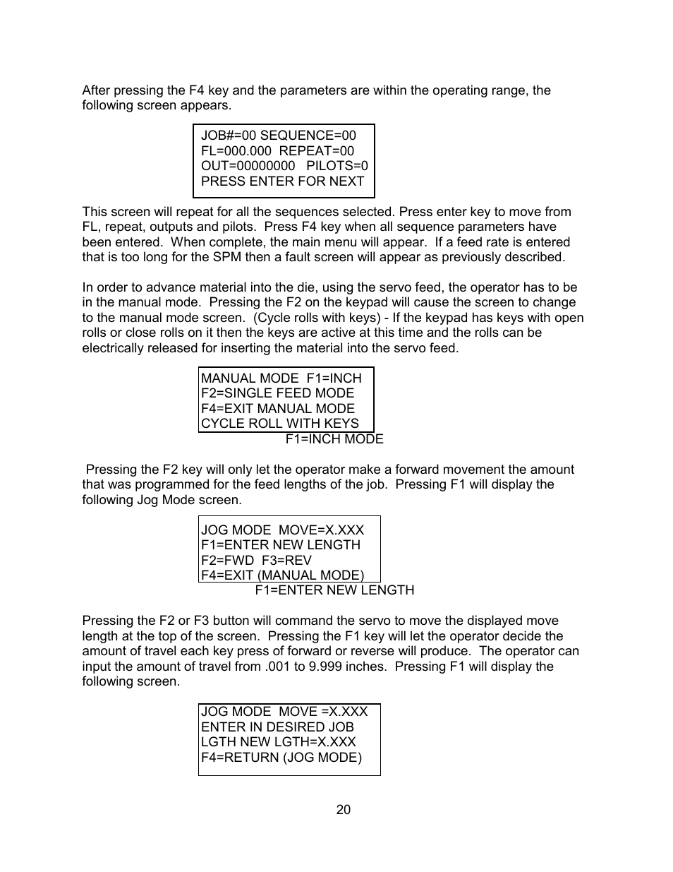 Rapid-Air SERVO FEED GAG FEED: 950 SERIES User Manual | Page 21 / 34