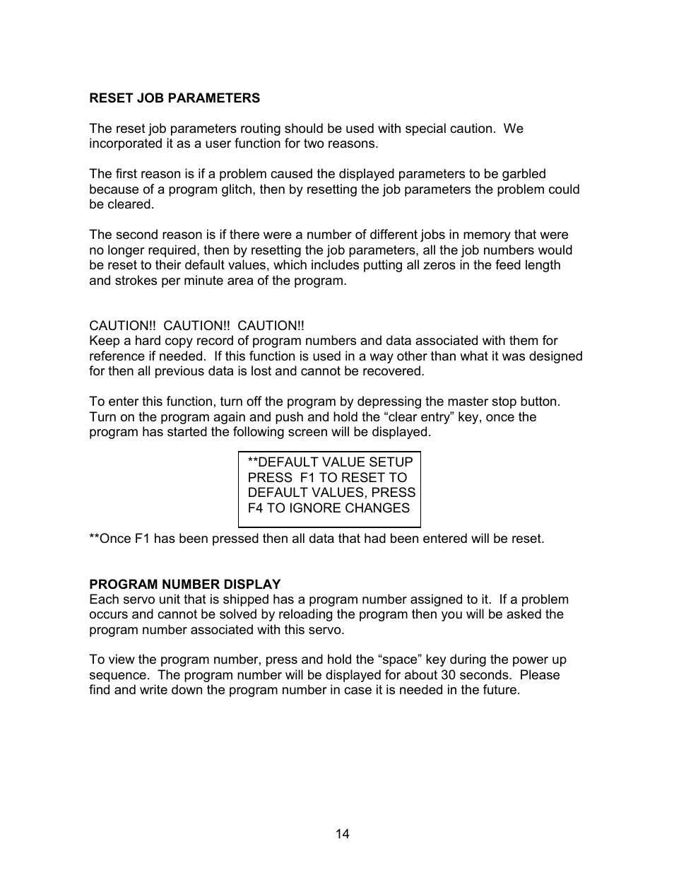 Rapid-Air SERVO FEED WITH TRANSTERM: C, S, X, HT SERIES User Manual | Page 15 / 33