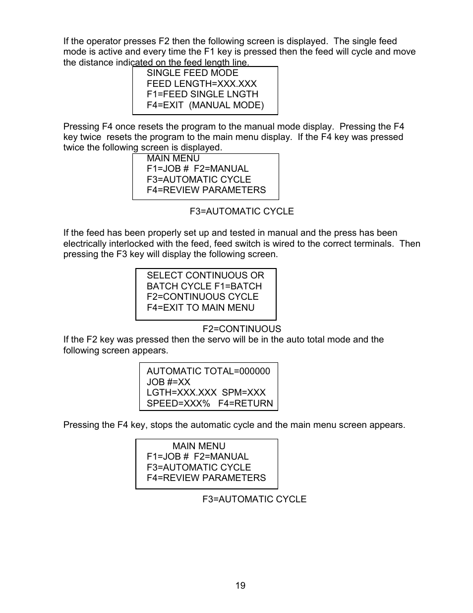 Rapid-Air SERVO FEED: KBX SERIES User Manual | Page 20 / 35