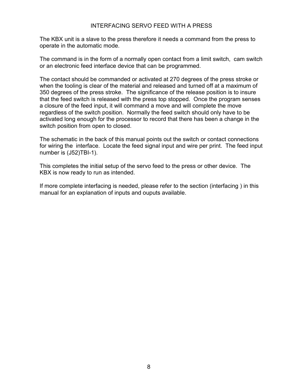 Rapid-Air SERVO FEED WITH PILOT RELEASE: KBX SERIES User Manual | Page 9 / 36