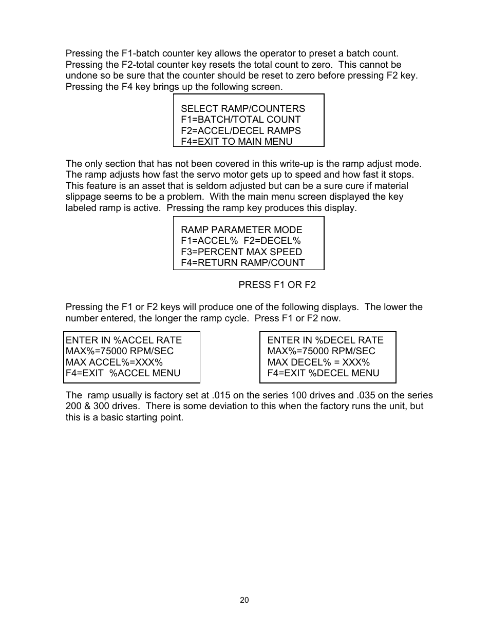 Rapid-Air SERVO FEED WITH CUT-TO-LENGTH: 100, 200 & 300 SERIES User Manual | Page 21 / 41