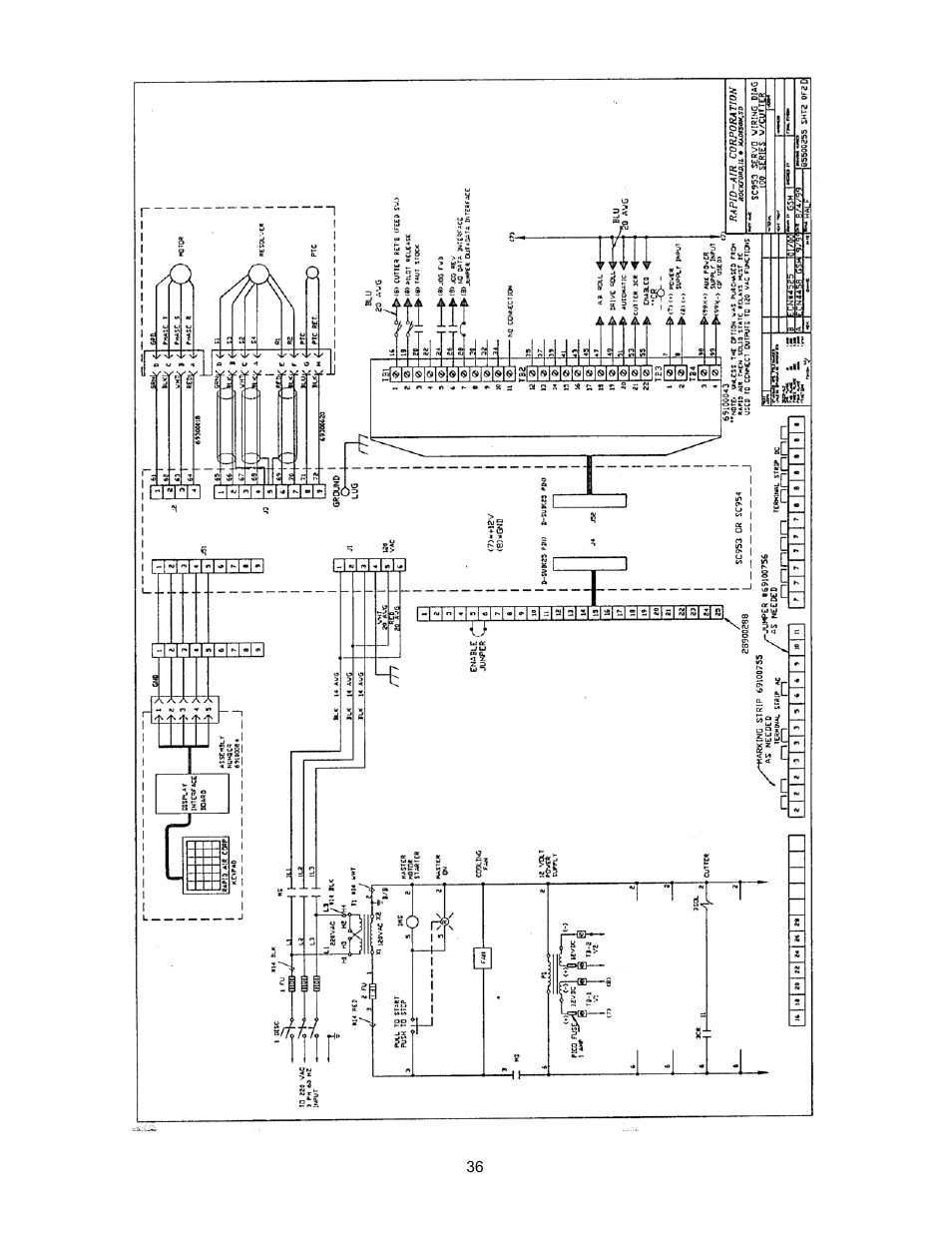 Rapid-Air SERVO FEED WITH CUT-TO-LENGTH: 100, 200 & 300 SERIES User Manual | Page 37 / 41