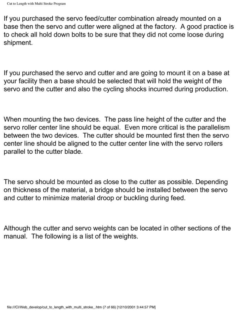 Rapid-Air CUT-TO-LENGTH WITH MULTI-STROKE User Manual | Page 8 / 58