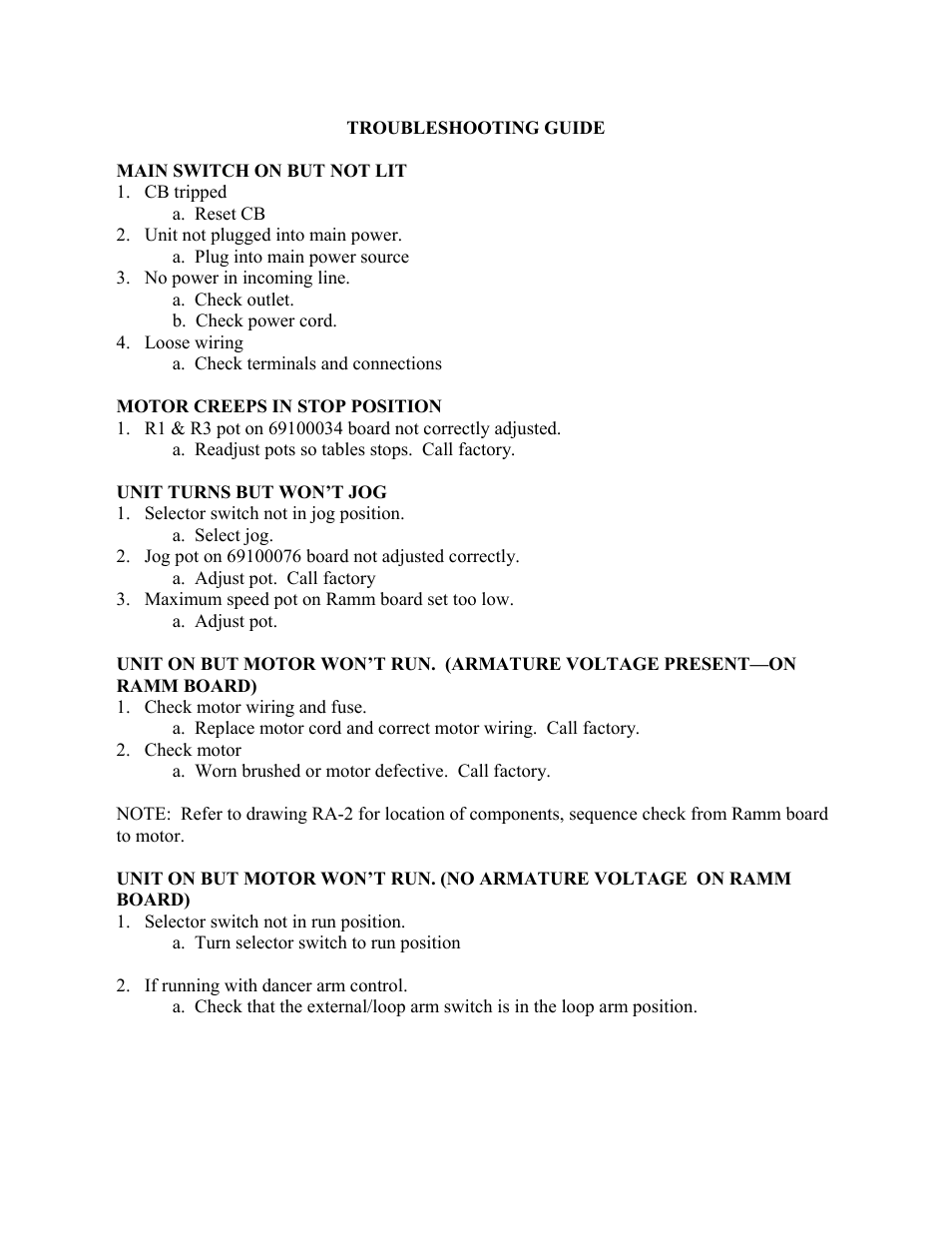 Rapid-Air STRAIGHTENER: SBX, SCX & SD SERIES User Manual | Page 16 / 41