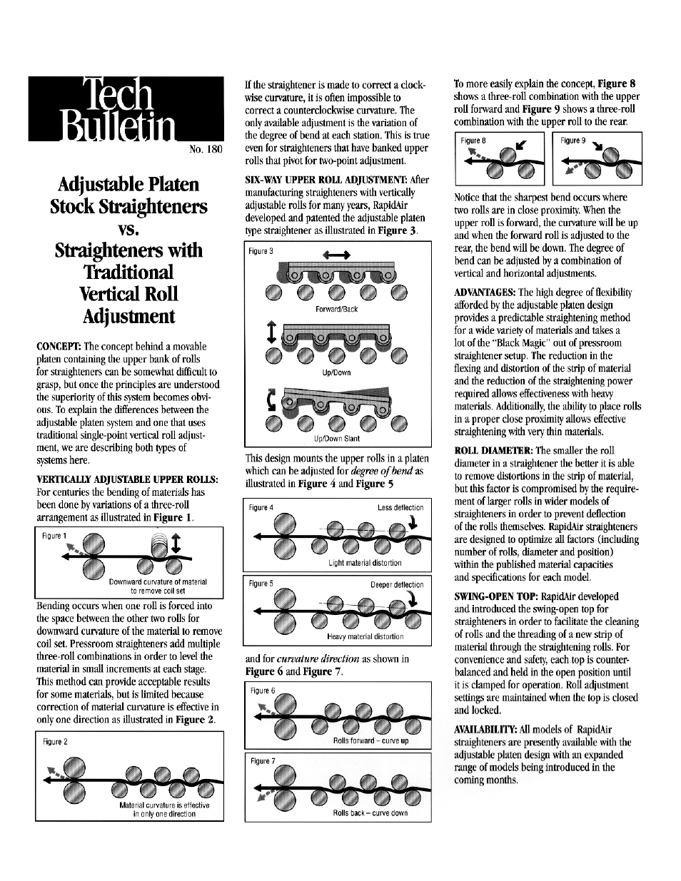 Rapid-Air STRAIGHTENER: SBX, SCX & SD SERIES User Manual | Page 5 / 41