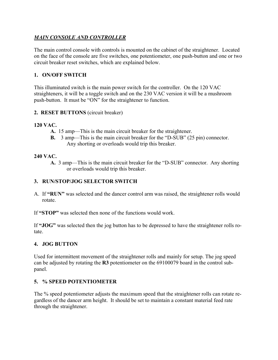 Rapid-Air STRAIGHTENER: SBX, SCX & SD SERIES User Manual | Page 8 / 41