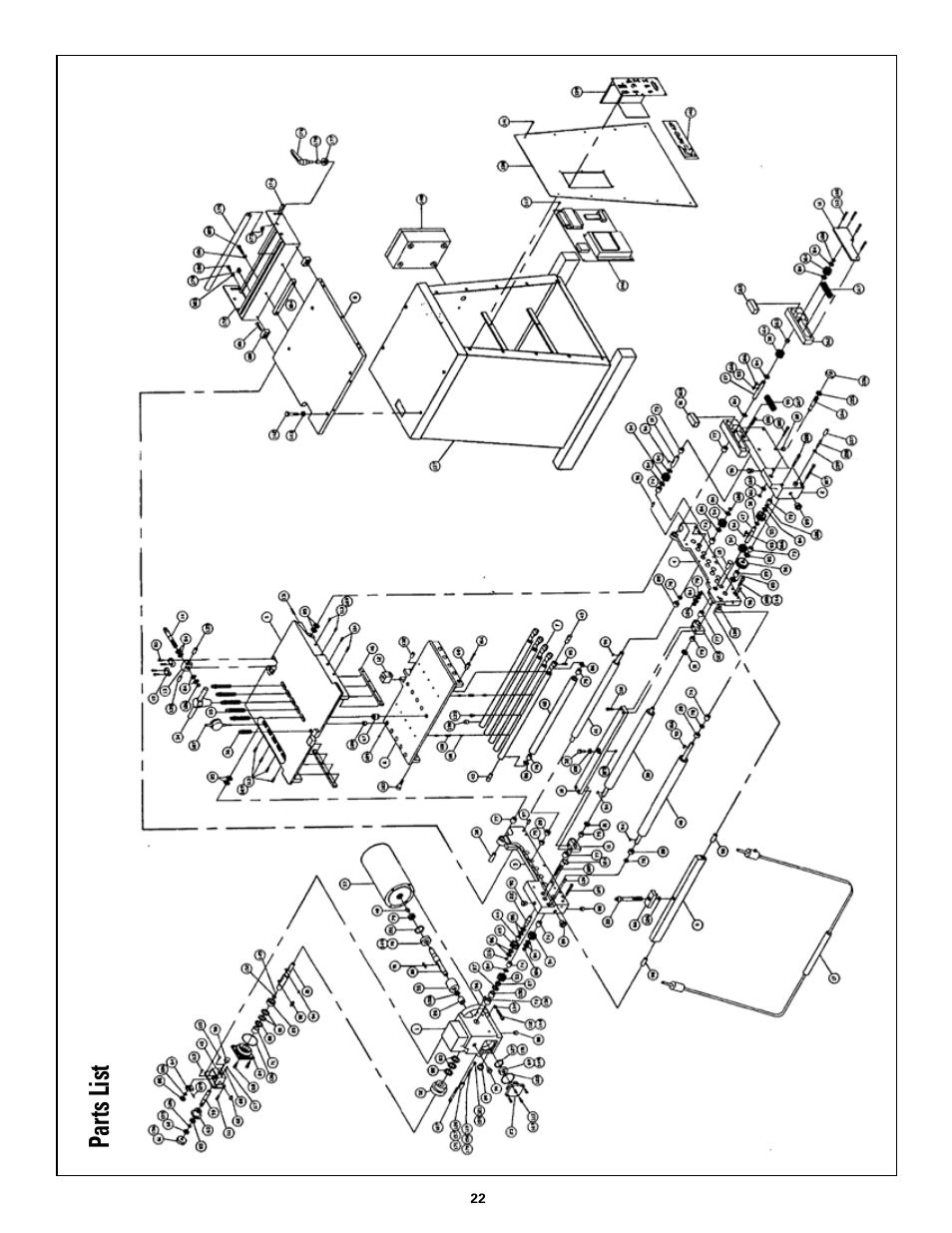 Parts list | Rapid-Air STRAIGHTENER: SC SERIES User Manual | Page 22 / 25