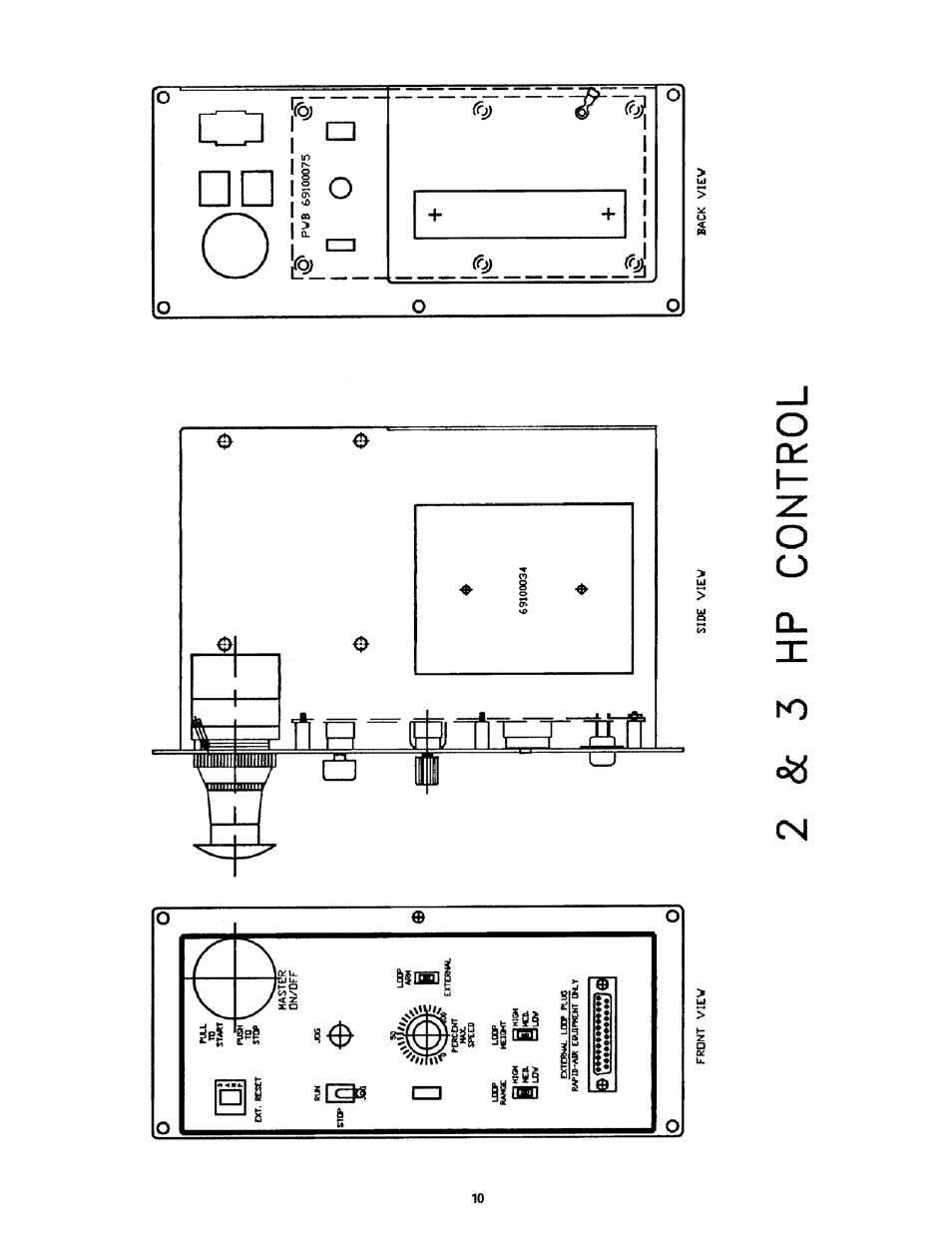 Rapid-Air STRAIGHTENER / RAPID-ROLL: SA3 - SD with compact control User Manual | Page 10 / 38