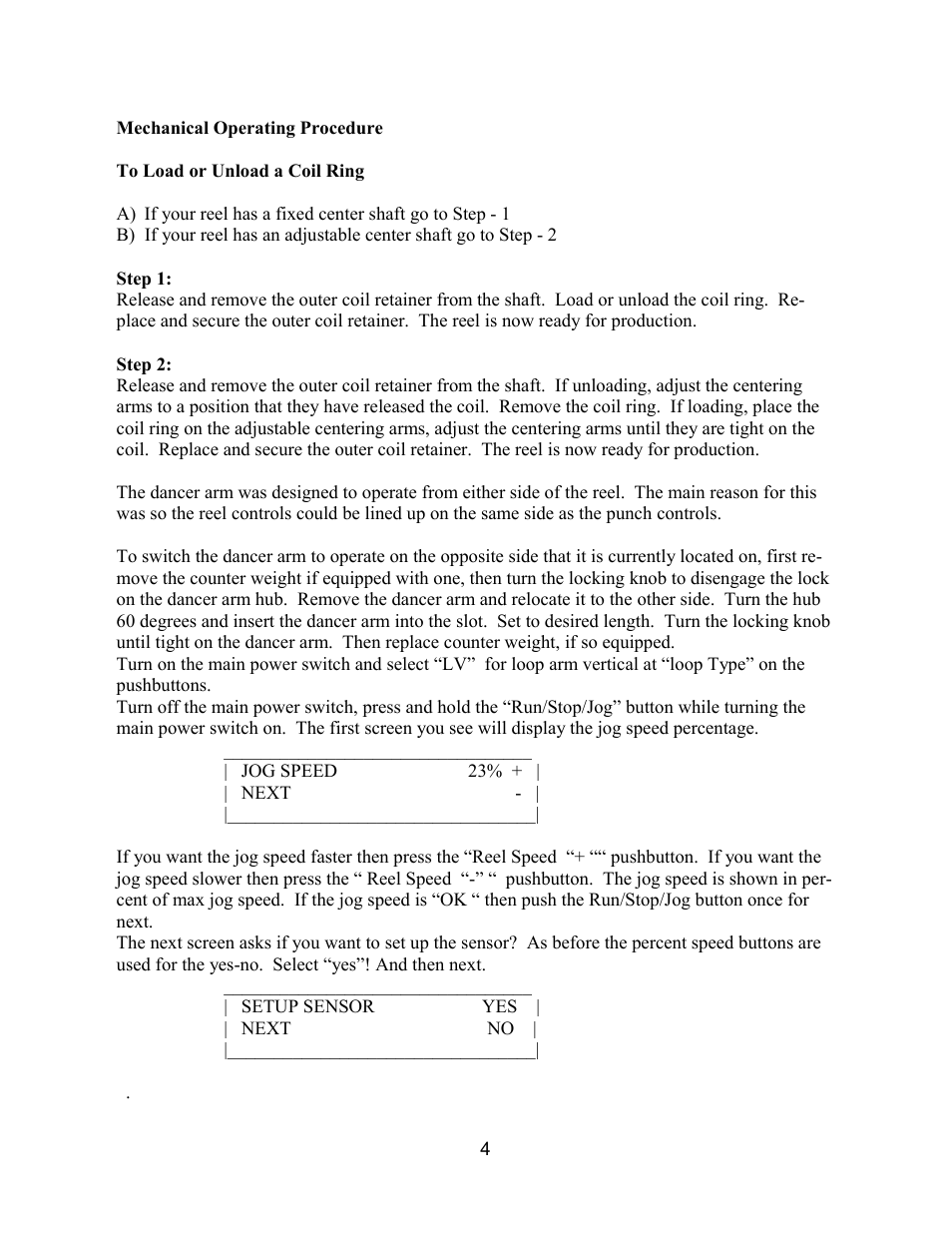 Rapid-Air CABINET REEL WITH DISPLAY KEYPAD User Manual | Page 4 / 20