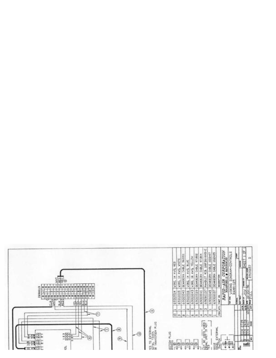 Rapid-Air PALLET MASTER (PMD): PMD35 & PMD50. 115VAC, 1PH, 60HZ User Manual | Page 40 / 42