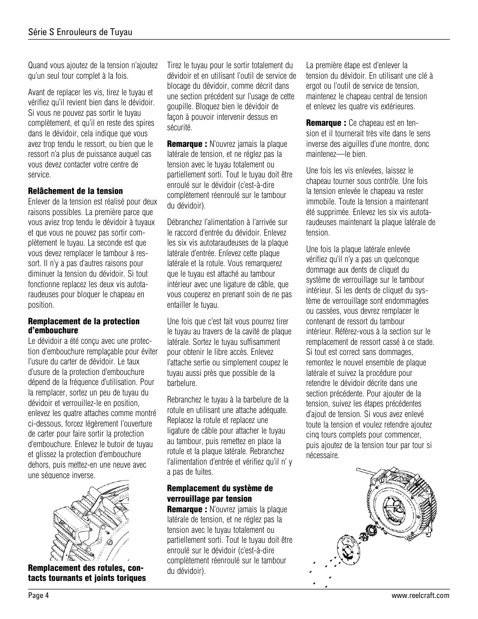 Reelcraft Series S Spring Driven Hose Reels User Manual | Page 14 / 15