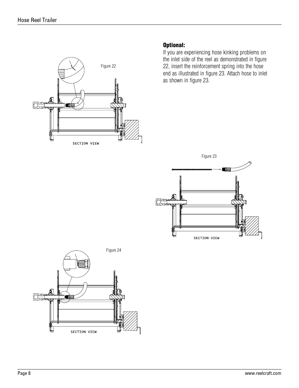 Reelcraft Hose Reel Trailer User Manual | Page 8 / 8