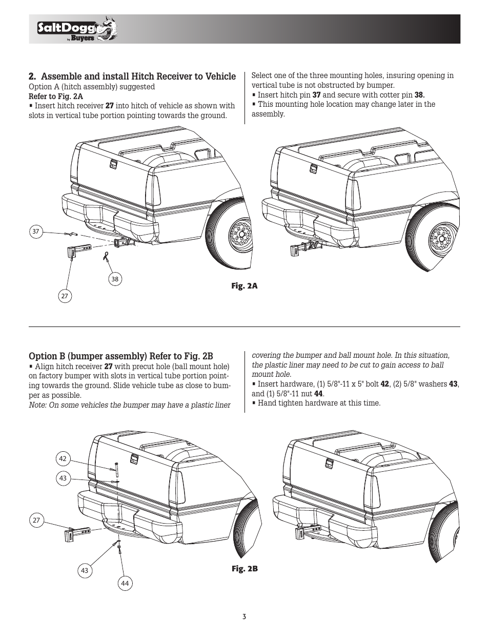 SaltDogg TGS06 Salt Spreader User Manual | Page 3 / 8