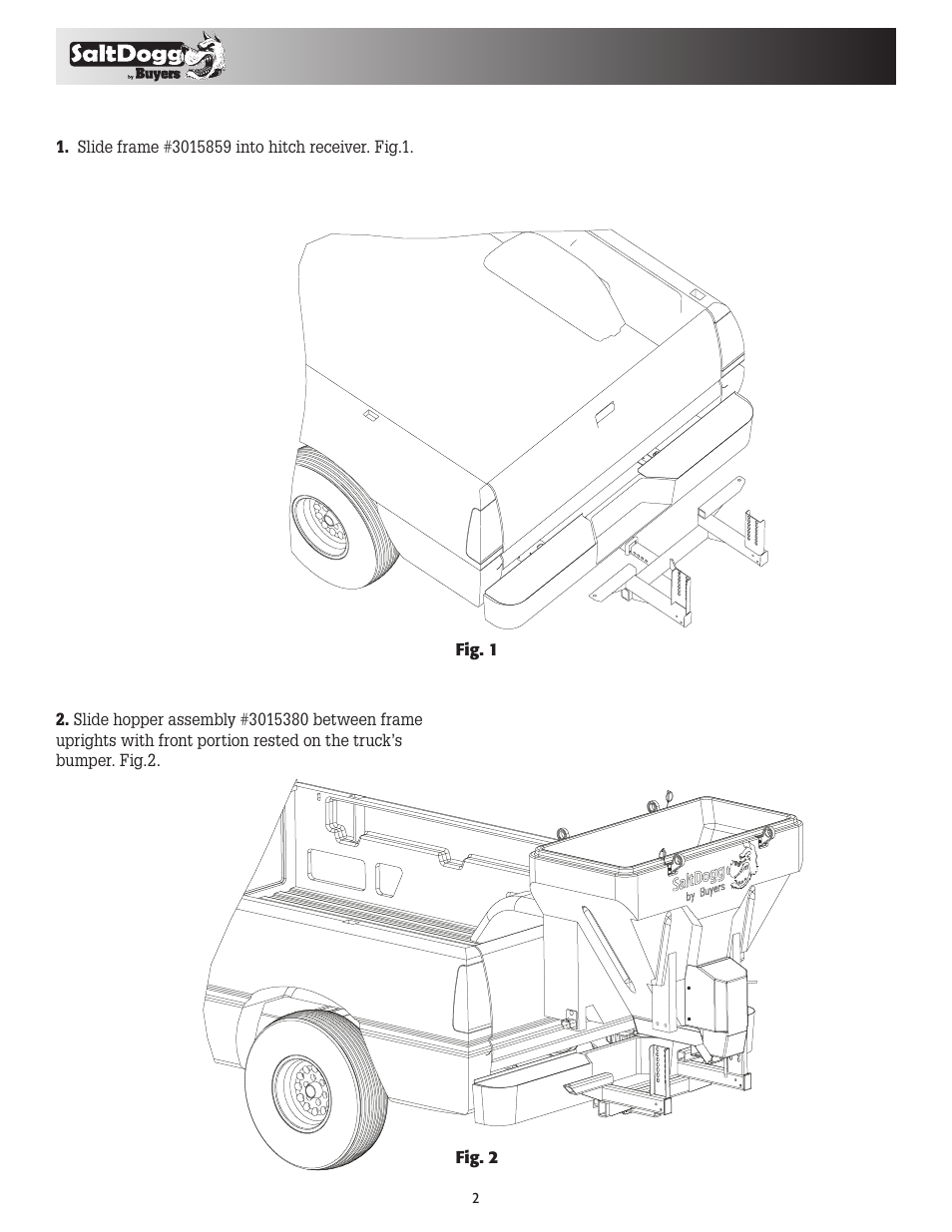 SaltDogg TGS07YEL Salt Spreader User Manual | Page 2 / 8