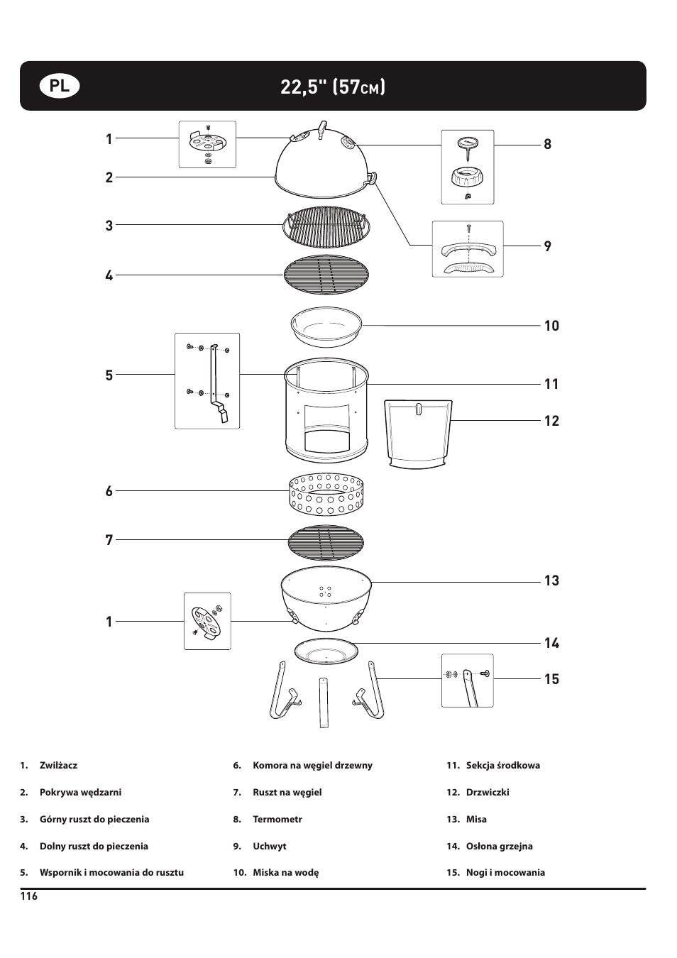 weber 185 User Manual | Page 116 / 140