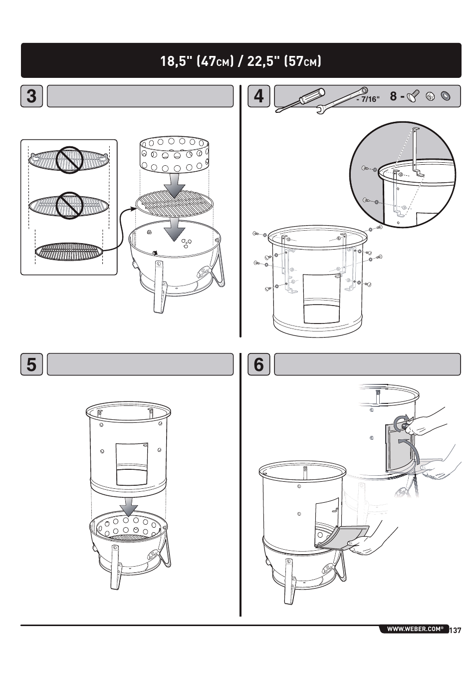 weber 185 User Manual | Page 137 / 140