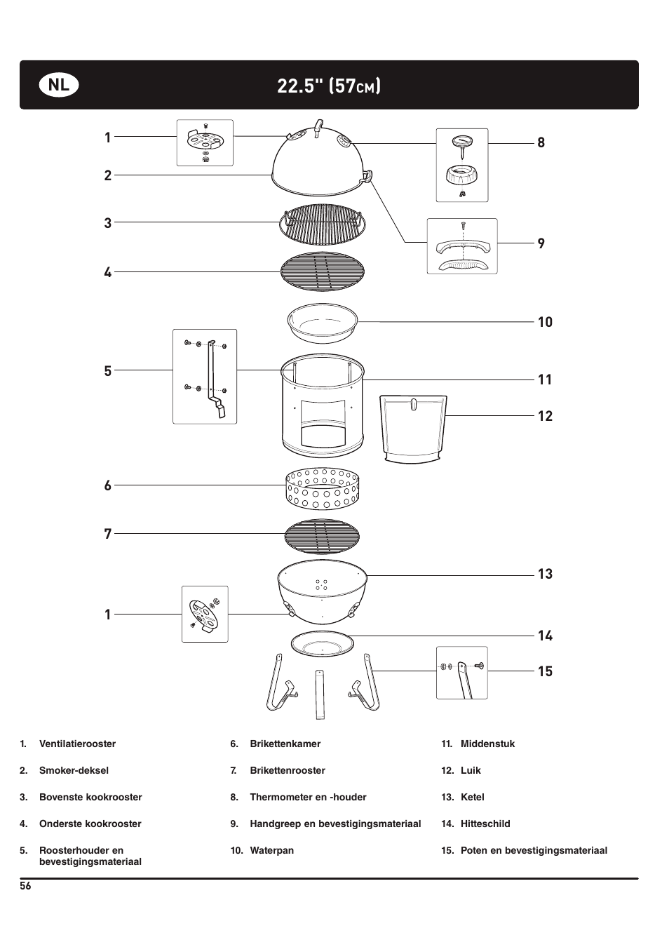 weber 185 User Manual | Page 56 / 140
