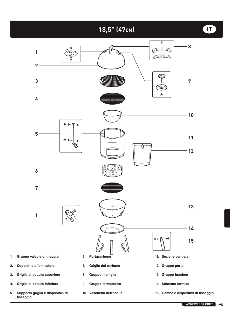 weber 185 User Manual | Page 95 / 140