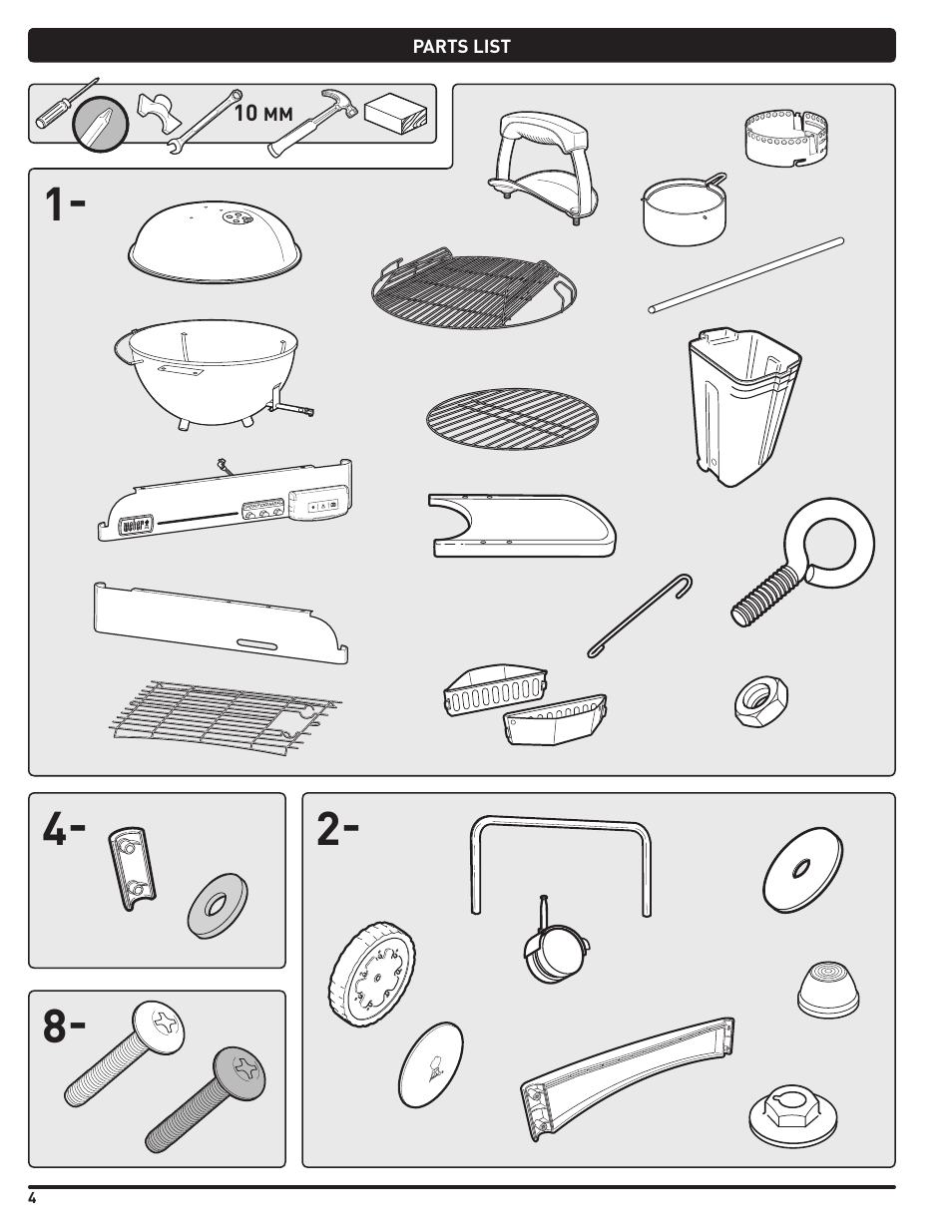 weber Pg5 User Manual | Page 4 / 180