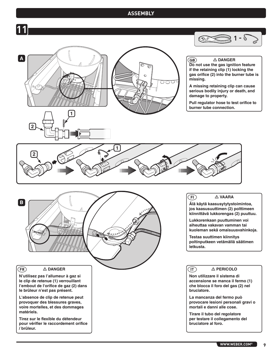 weber Pg5 User Manual | Page 9 / 180