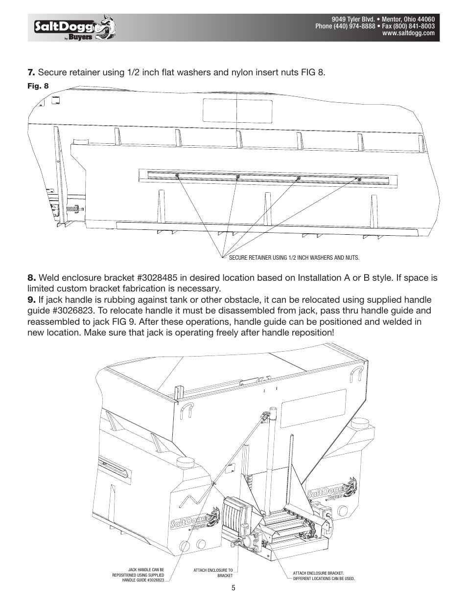 SaltDogg LS10 Liquid Spay System User Manual | Page 5 / 11