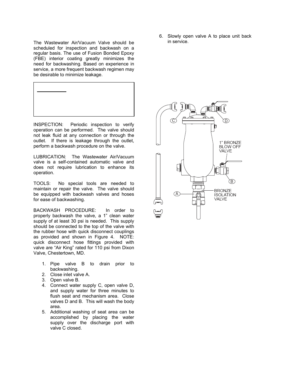 Val-Matic Wastewater Air/Vacuum Valve User Manual | Page 4 / 6