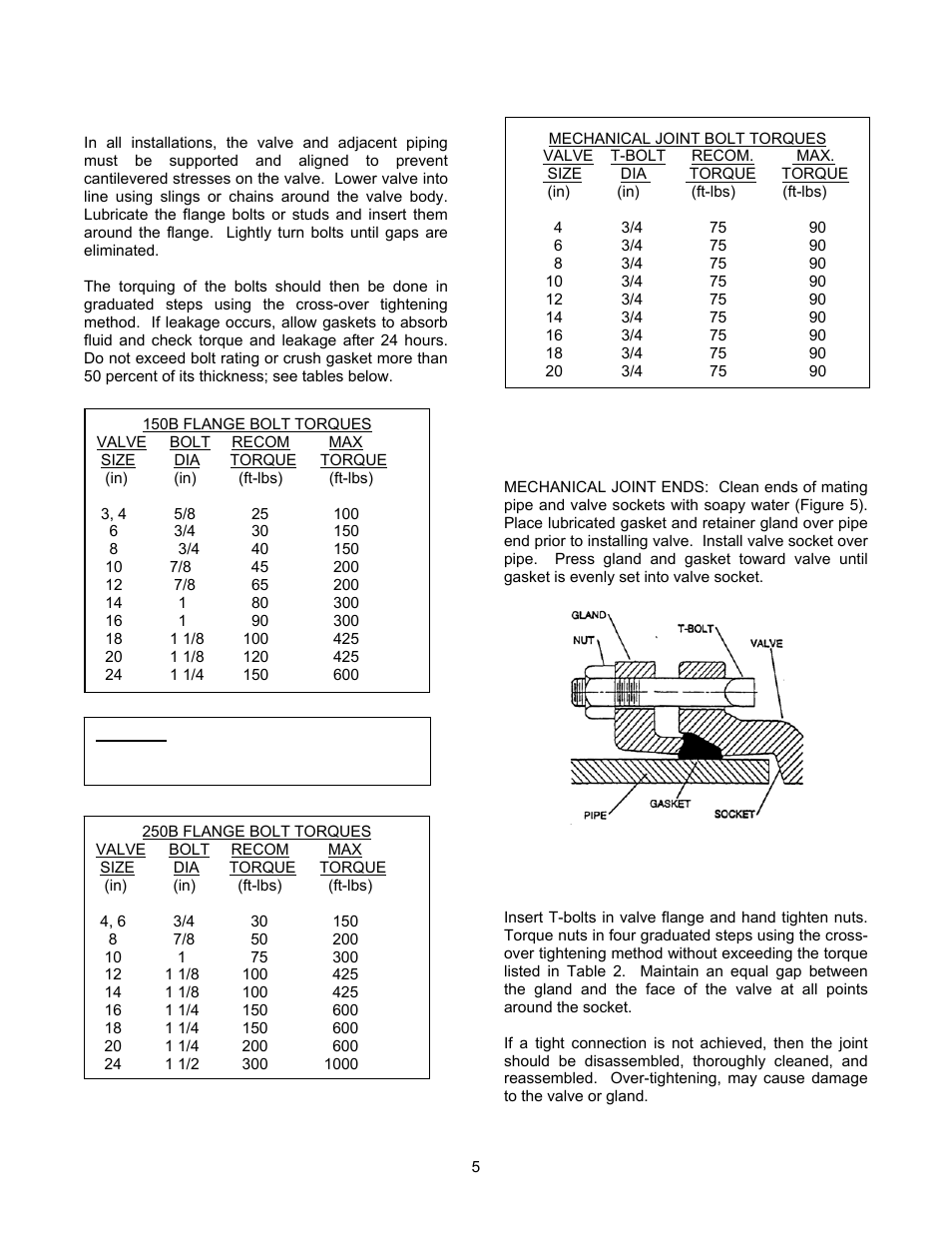 Val-Matic 3-24 Butterfly Valve User Manual | Page 5 / 12