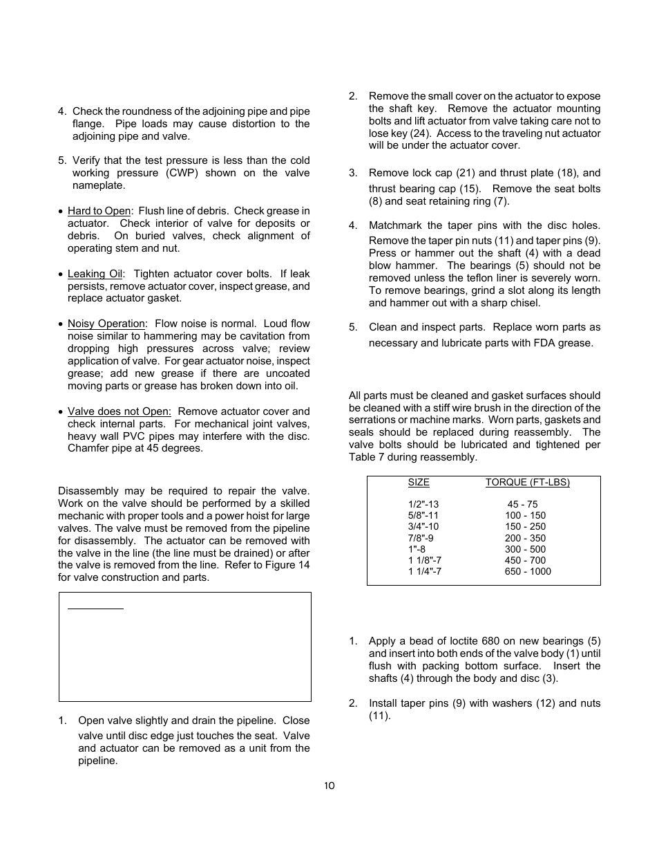 Val-Matic 30 and Larger Butterfly Valve User Manual | Page 11 / 13