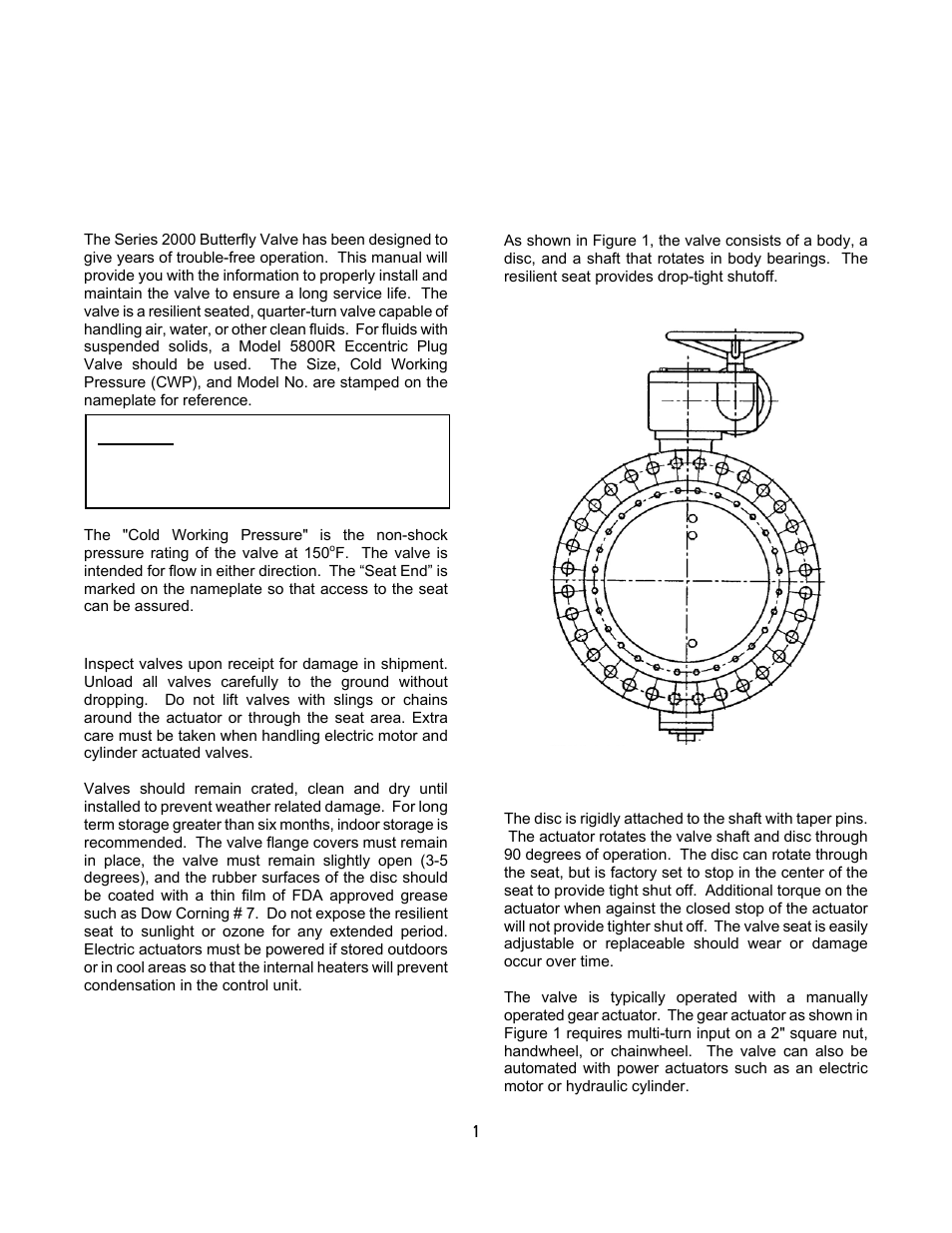 Val-Matic 30 and Larger Butterfly Valve User Manual | Page 2 / 13