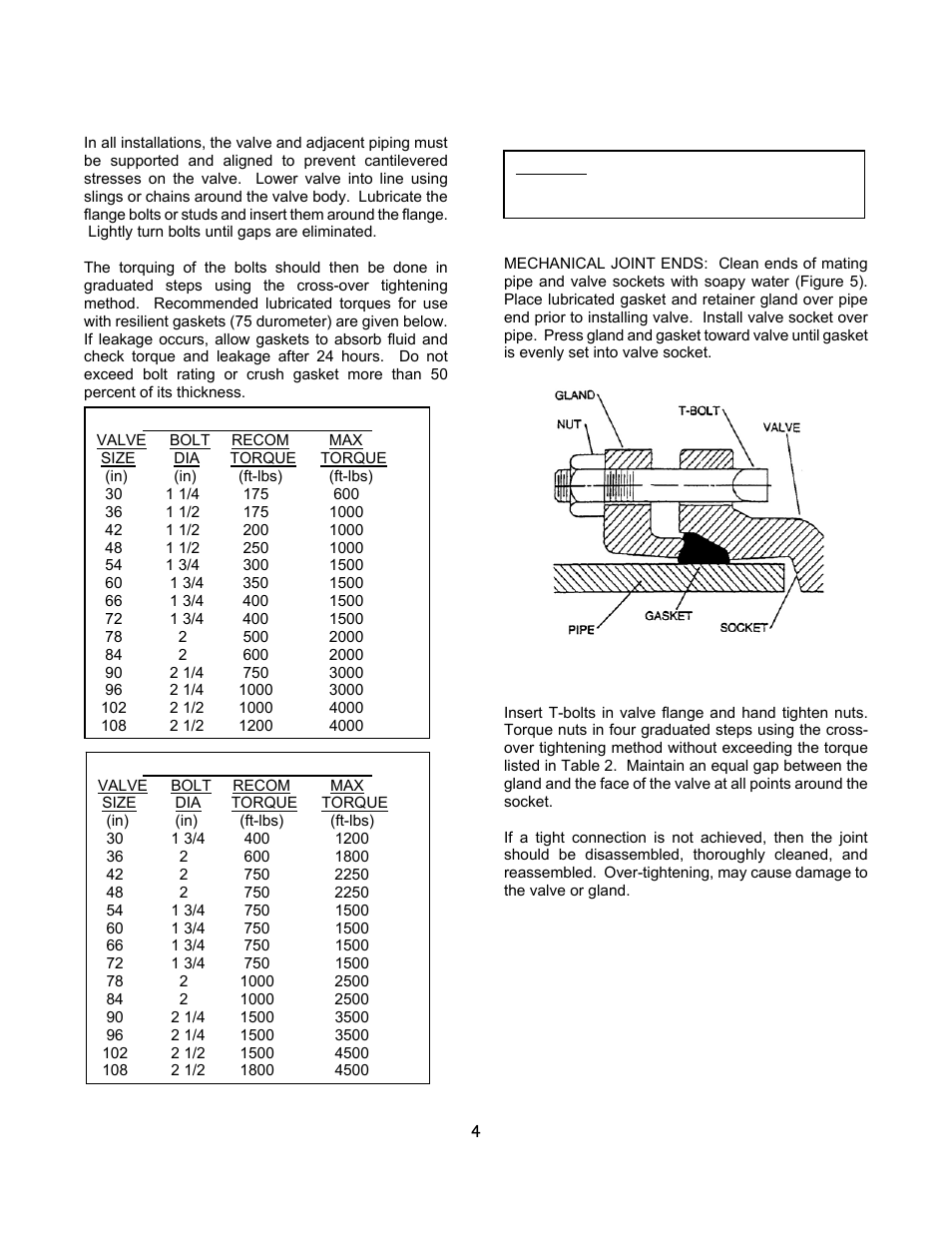 Val-Matic 30 and Larger Butterfly Valve User Manual | Page 5 / 13