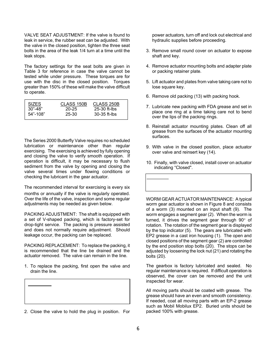 Val-Matic 30 and Larger Butterfly Valve User Manual | Page 7 / 13