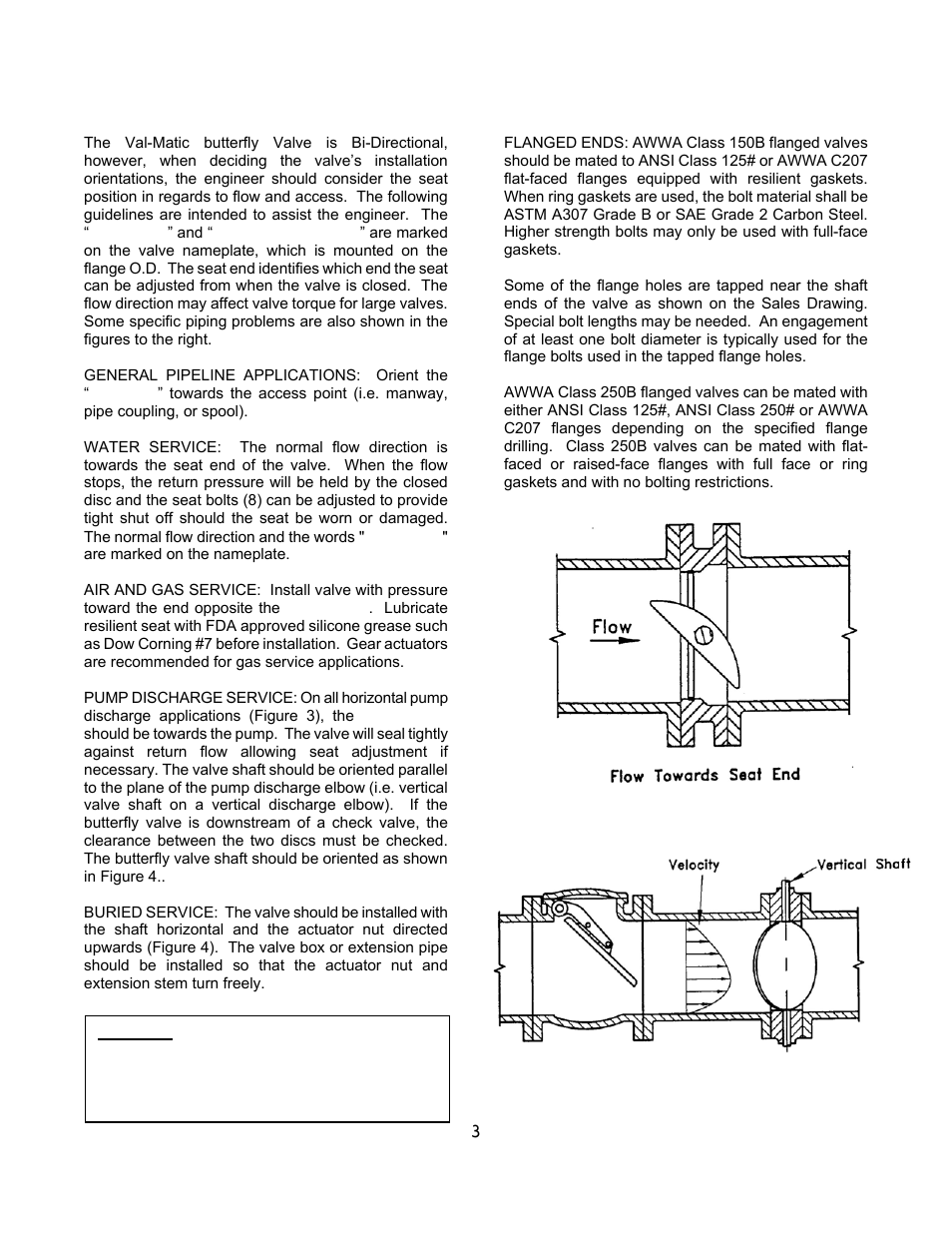Val-Matic 30 and Larger Butterfly Valve With LSA Actuator and External Stops User Manual | Page 4 / 13