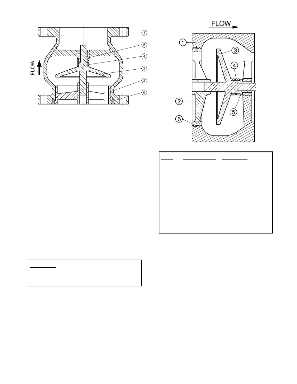 Valve construction, Maintenance | Val-Matic Wafer and Globe Style Silent Check Valve User Manual | Page 5 / 7