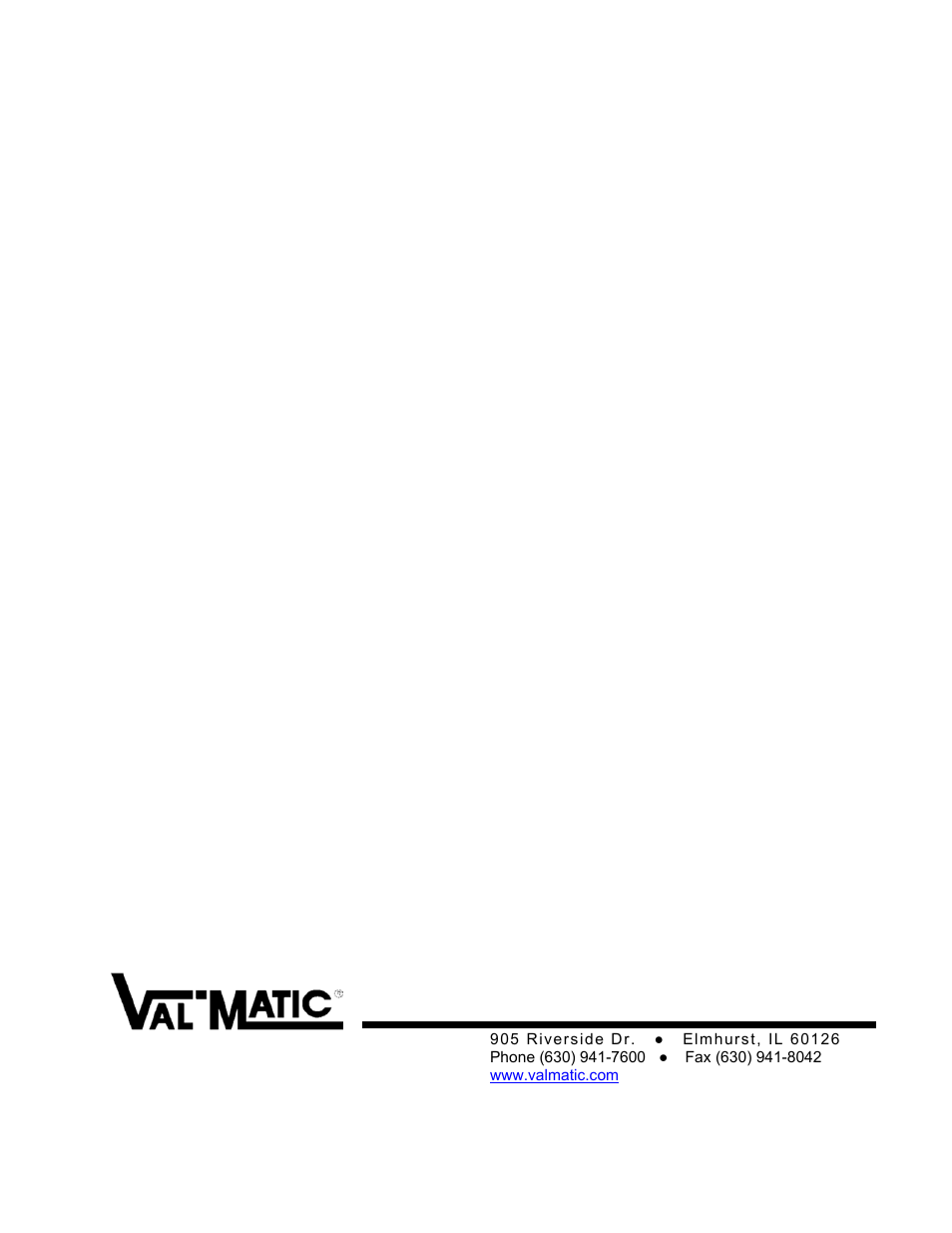 Val-Matic Surgebuster Check Valve User Manual | Page 10 / 10