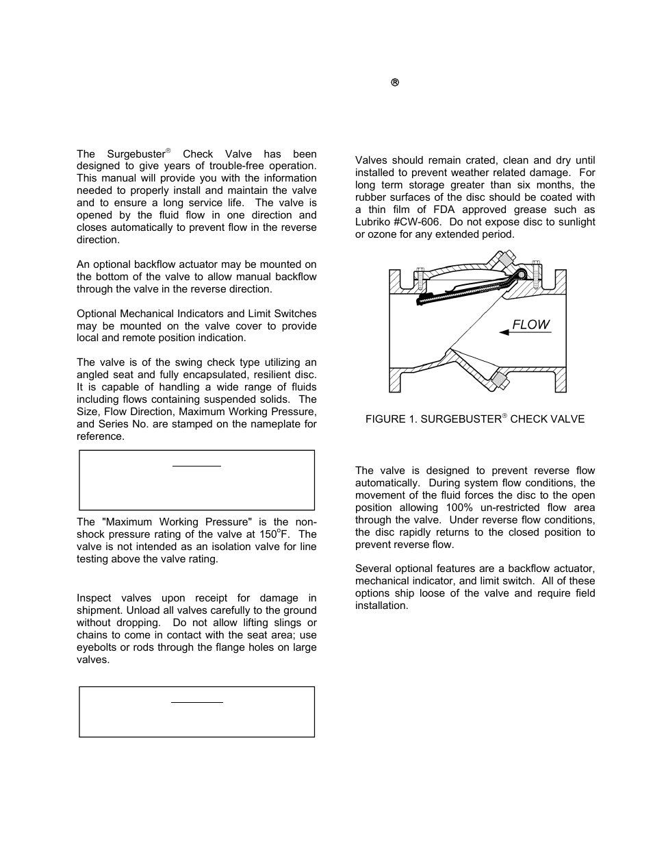 Val-matic's surgebuster | Val-Matic Surgebuster Check Valve User Manual | Page 2 / 10