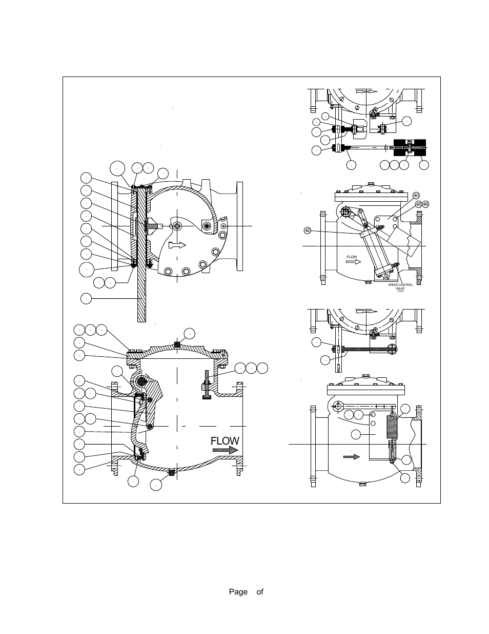 Swing check valve parts construction, Flow | Val-Matic Swing Check Valve User Manual | Page 8 / 13