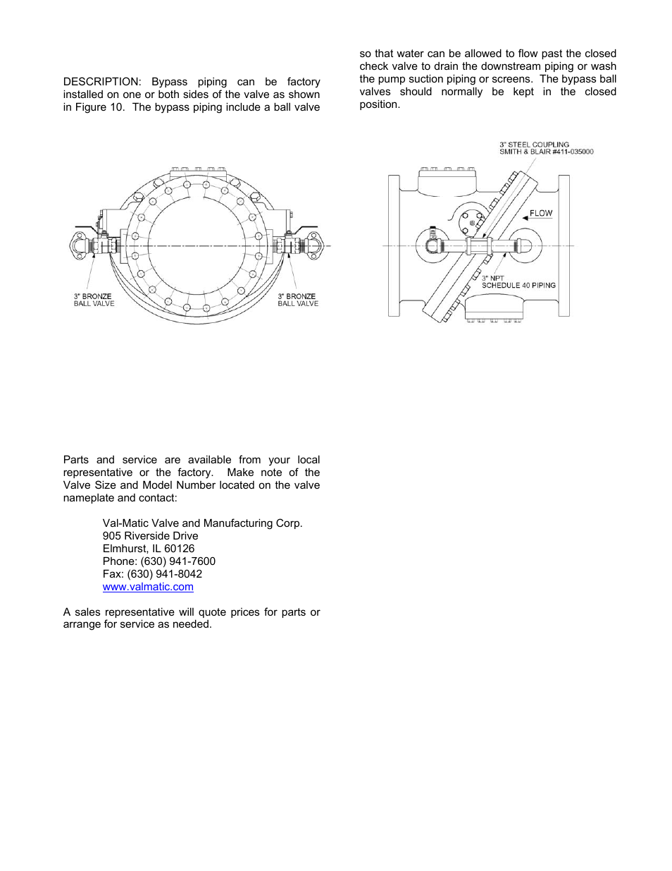 Val-Matic Tilted Disc Check Valve User Manual | Page 16 / 17