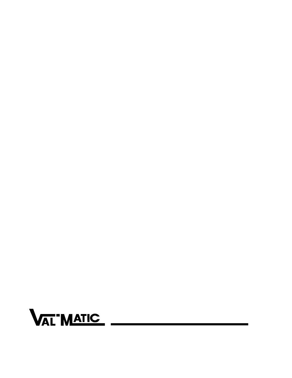 Val-Matic 2-42 Sure Seal Foot Valve User Manual | 5 pages