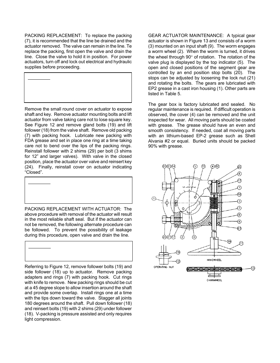 Val-Matic Cam-Centric Plug Valve User Manual | Page 8 / 11